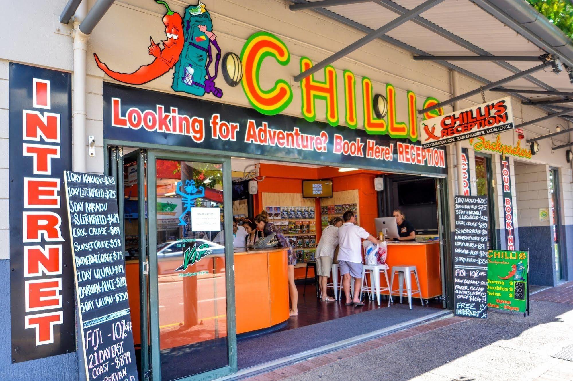 Chillis Backpackers Darwin Exterior foto